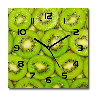 Horloge murale carrée Kiwi