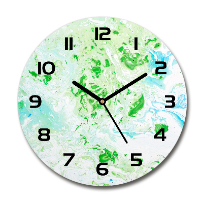 Horloge ronde Fond abstrait