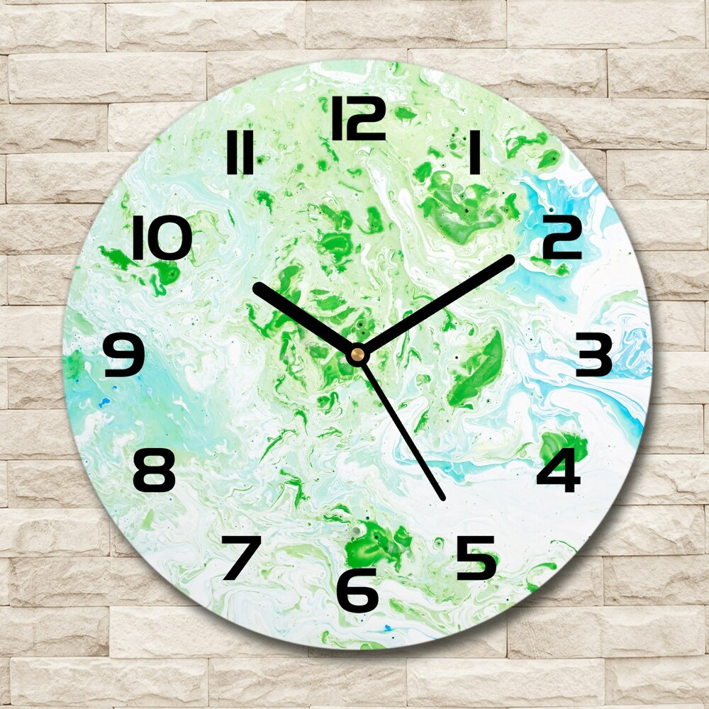 Horloge ronde Fond abstrait