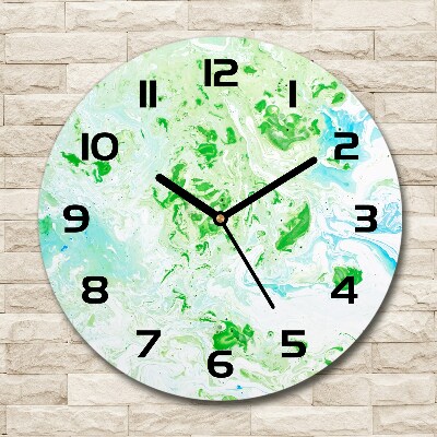 Horloge ronde Fond abstrait