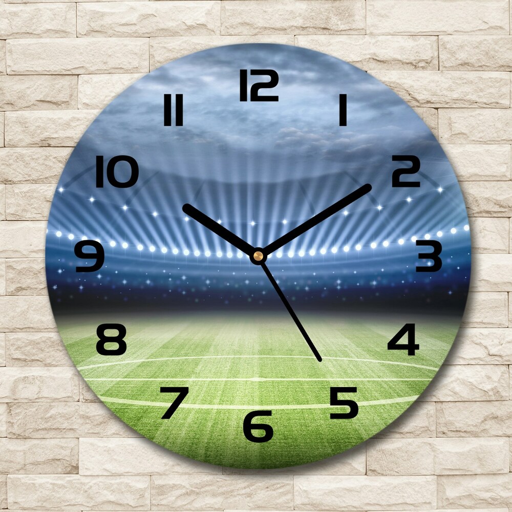 Horloge ronde murale Stade