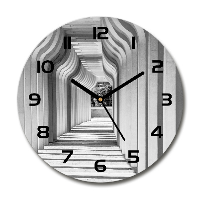 Horloge ronde murale Couloir