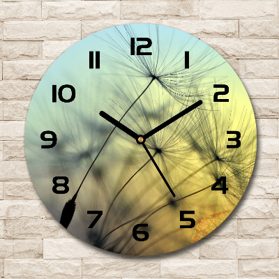 Horloge ronde murale Graines de sarbacane