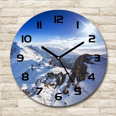 Horloge ronde Pic des Tatras