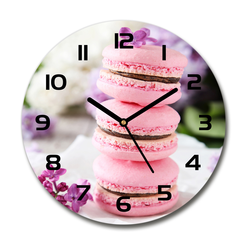 Horloge ronde murale Biscuits