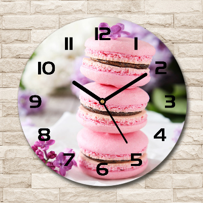 Horloge ronde murale Biscuits