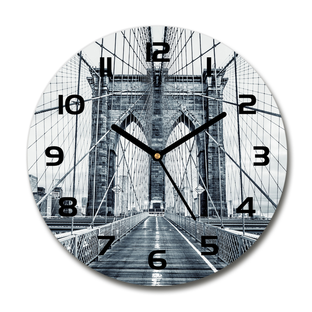 Horloge ronde Pont de Brooklyn