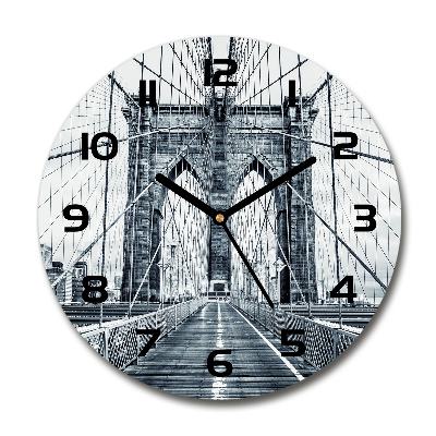 Horloge ronde Pont de Brooklyn