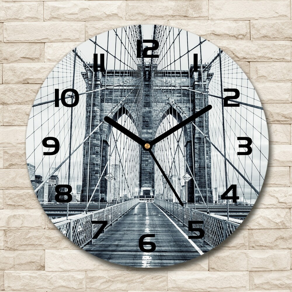 Horloge ronde Pont de Brooklyn