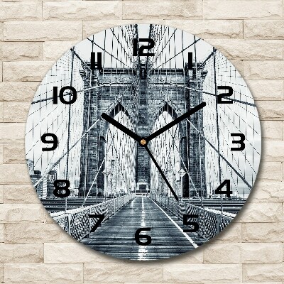 Horloge ronde Pont de Brooklyn