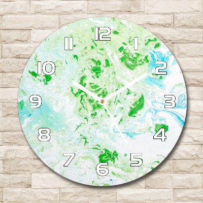 Horloge ronde Fond abstrait