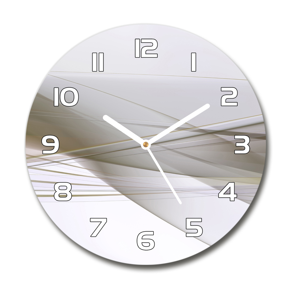 Horloge ronde Abstraction