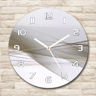 Horloge ronde Abstraction