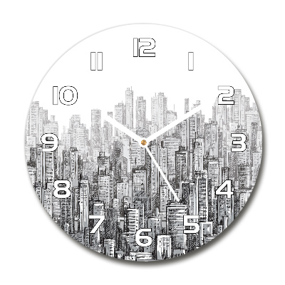 Horloge ronde Gratte-ciel