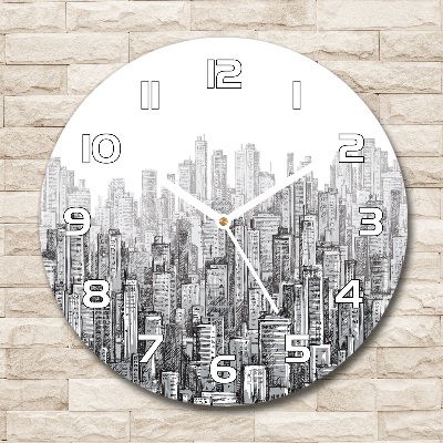 Horloge ronde Gratte-ciel