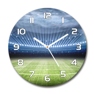 Horloge ronde murale Stade