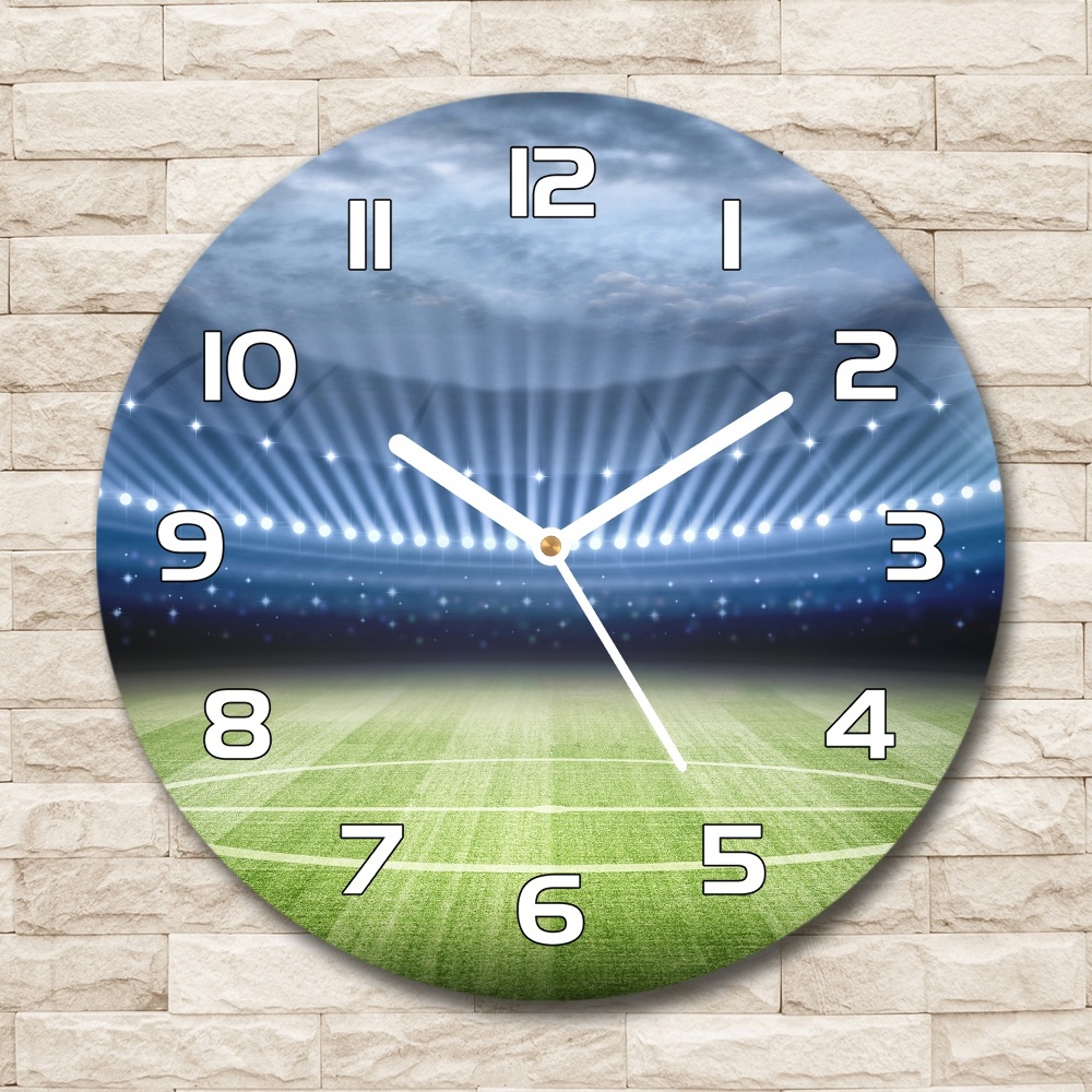 Horloge ronde murale Stade