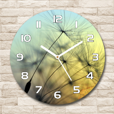 Horloge ronde murale Graines de sarbacane