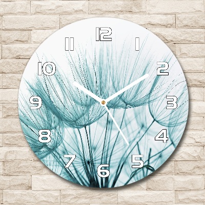 Horloge ronde murale Graines de moucheron