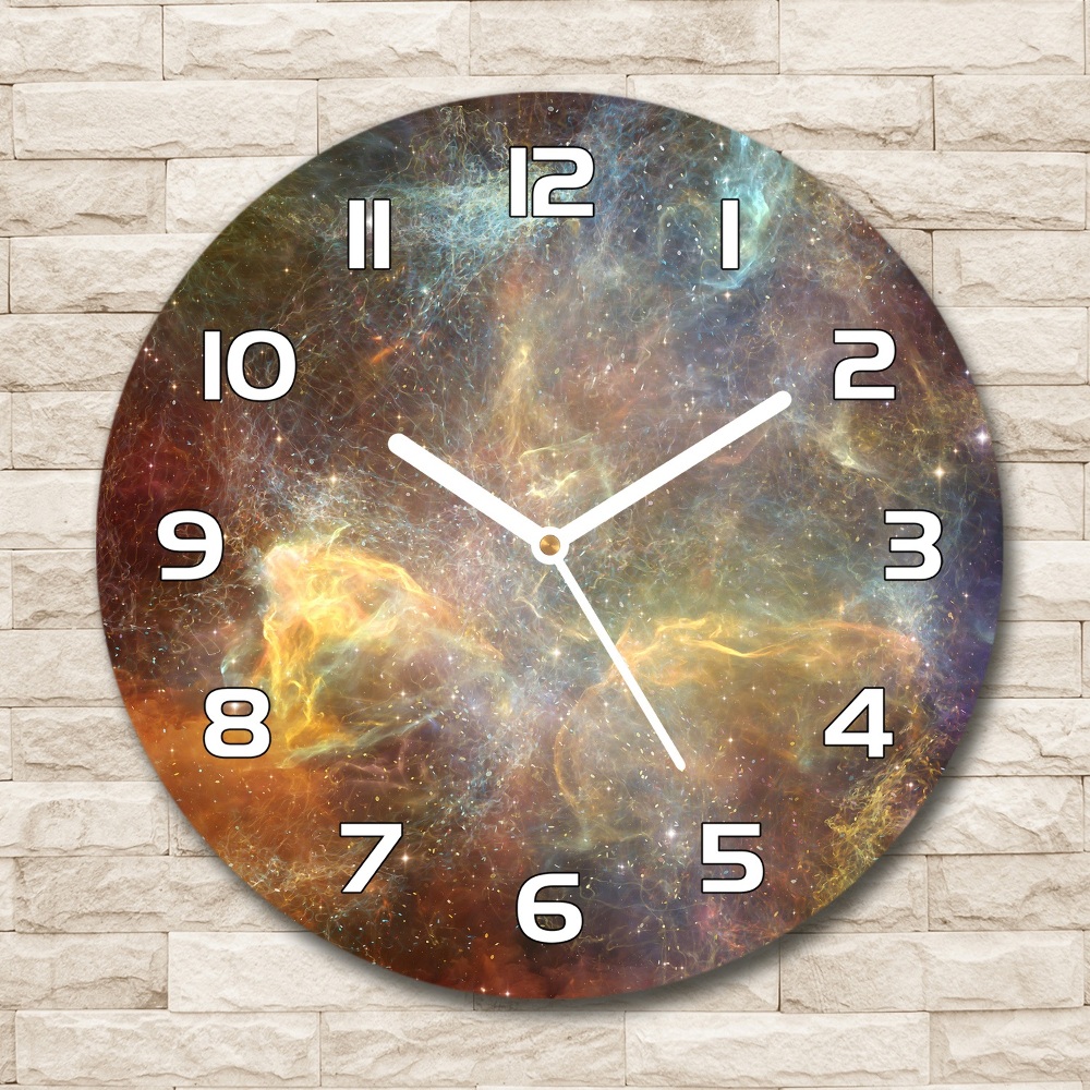 Horloge ronde murale Cosmos