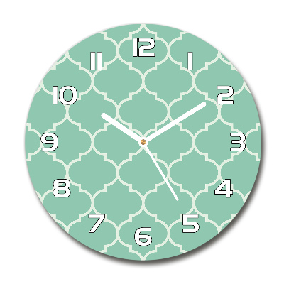 Horloge ronde Fond marocain