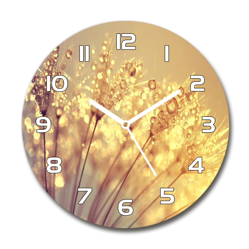 Horloge ronde murale Puffer seed