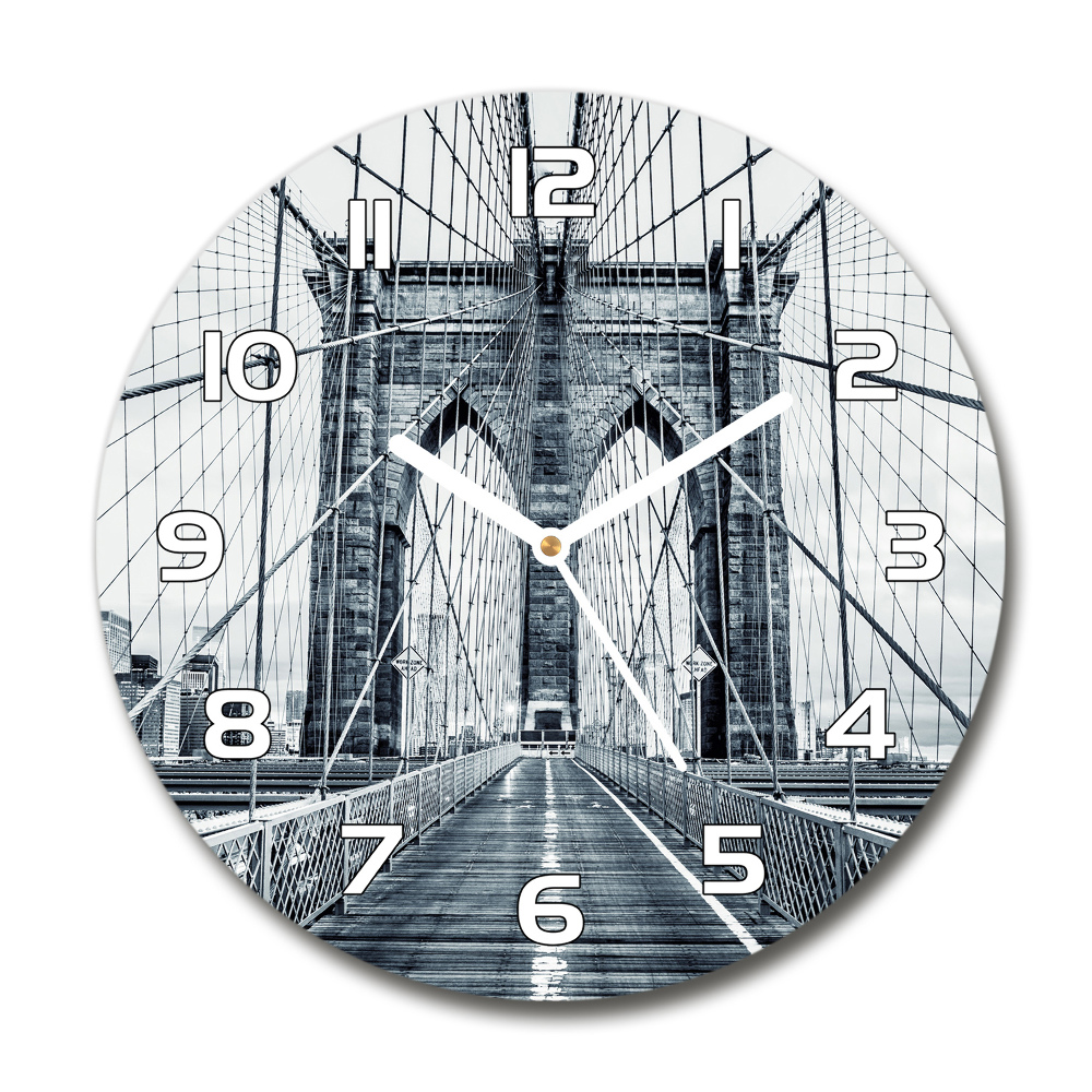 Horloge ronde Pont de Brooklyn