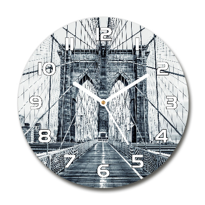 Horloge ronde Pont de Brooklyn