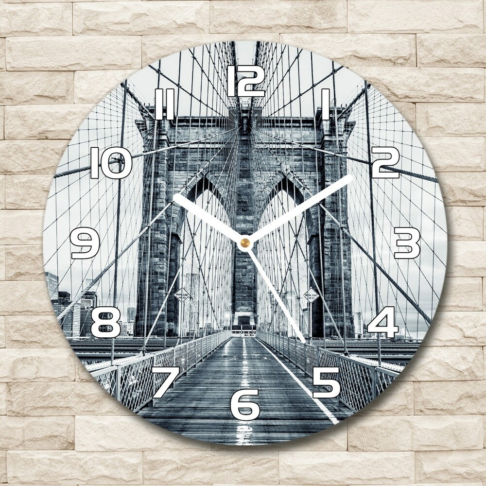 Horloge ronde Pont de Brooklyn