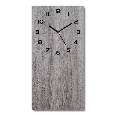 Horloge rectangulaire verticale Bois