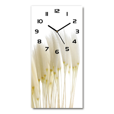 Horloge rectangulaire verticale Graine de poisson-globe