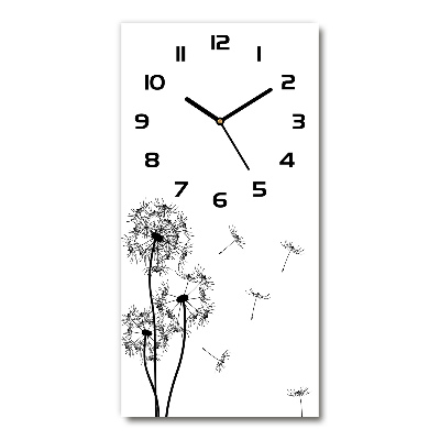 Horloge murale en verre rectangulaire Gonflables
