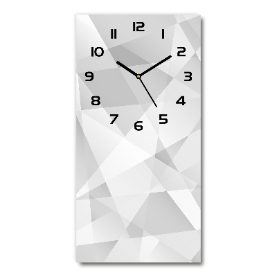 Horloge murale verticale Art abstrait
