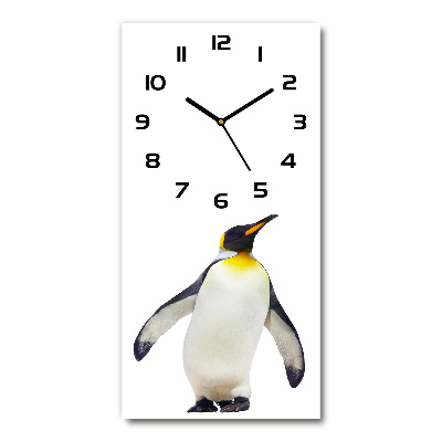Horloge rectangulaire verticale Pingouin