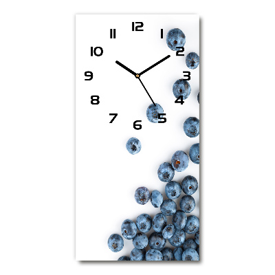 Horloge murale en verre rectangulaire Baies