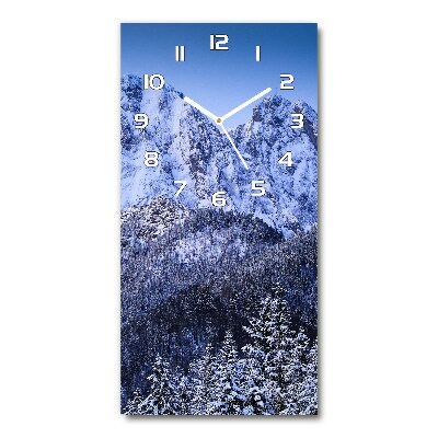 Horloge rectangulaire verticale Monts Tatras de Giewont