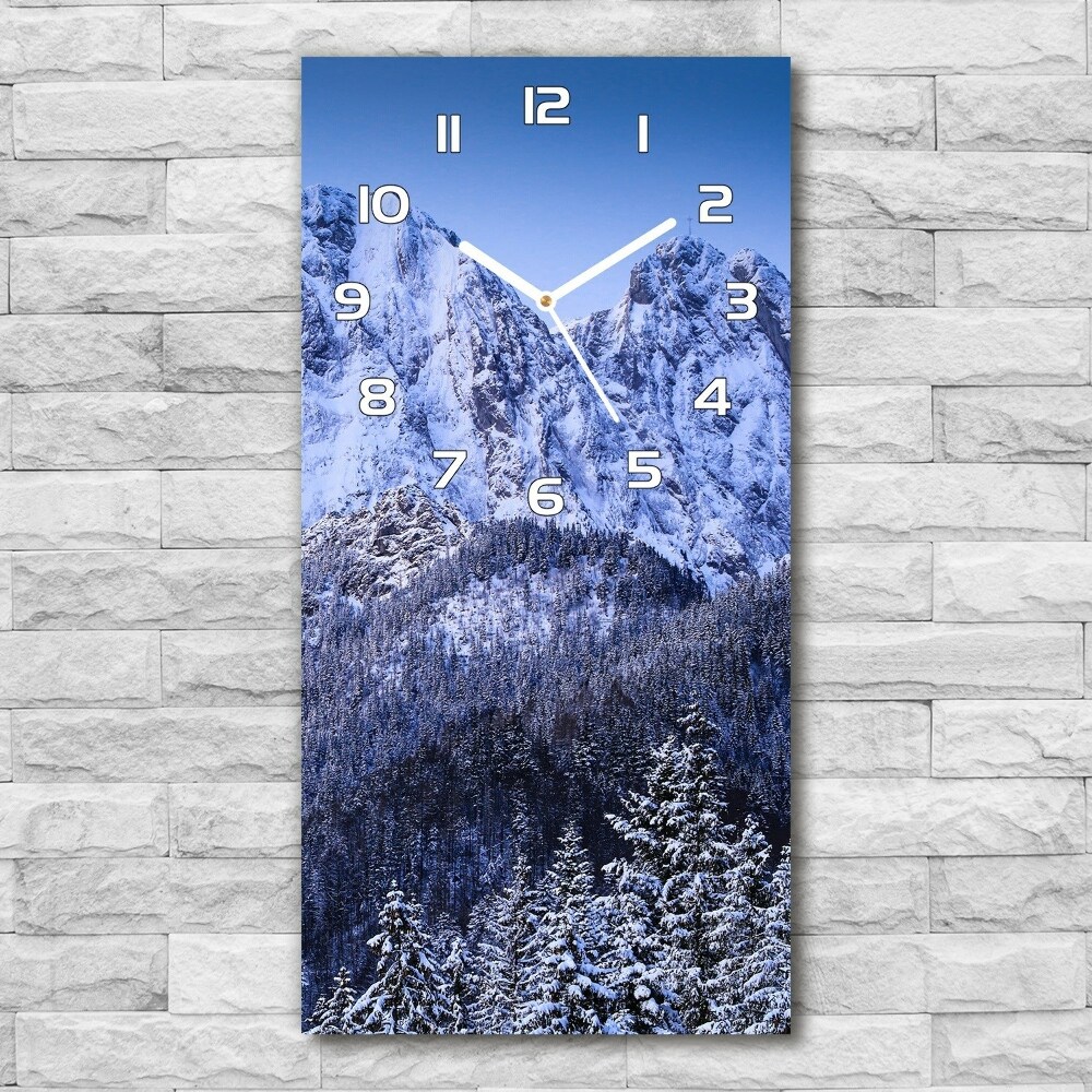 Horloge rectangulaire verticale Monts Tatras de Giewont