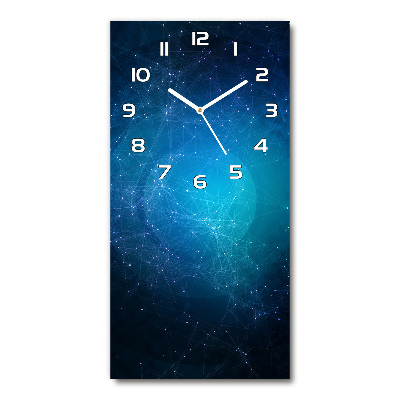 Horloge rectangulaire verticale Constellation