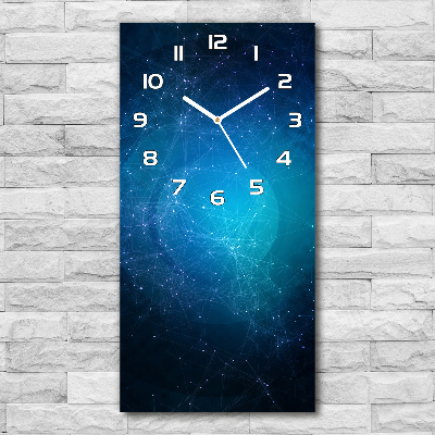 Horloge rectangulaire verticale Constellation