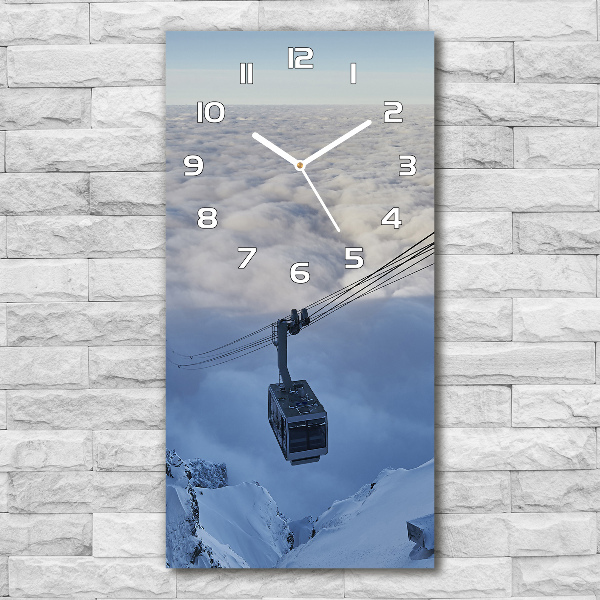 Horloge murale verticale Montagne russe