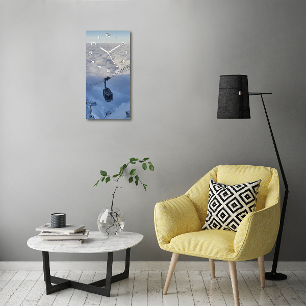 Horloge murale verticale Montagne russe
