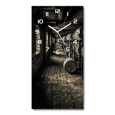 Horloge rectangulaire verticale Tonneaux de bourbon