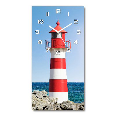 Horloge murale verticale Phare