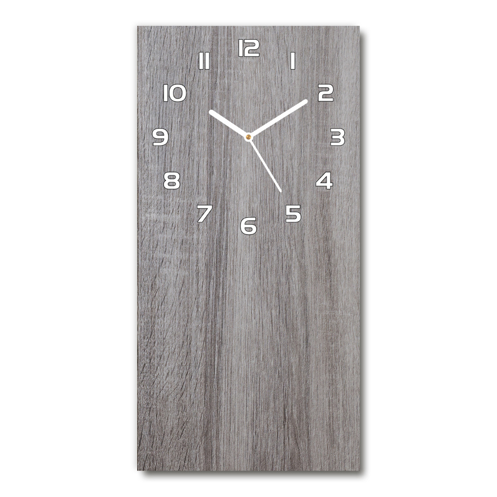 Horloge rectangulaire verticale Bois