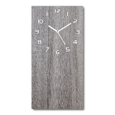 Horloge rectangulaire verticale Bois