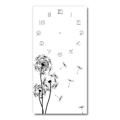 Horloge murale en verre rectangulaire Gonflables