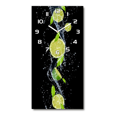 Horloge rectangulaire verticale Chaux