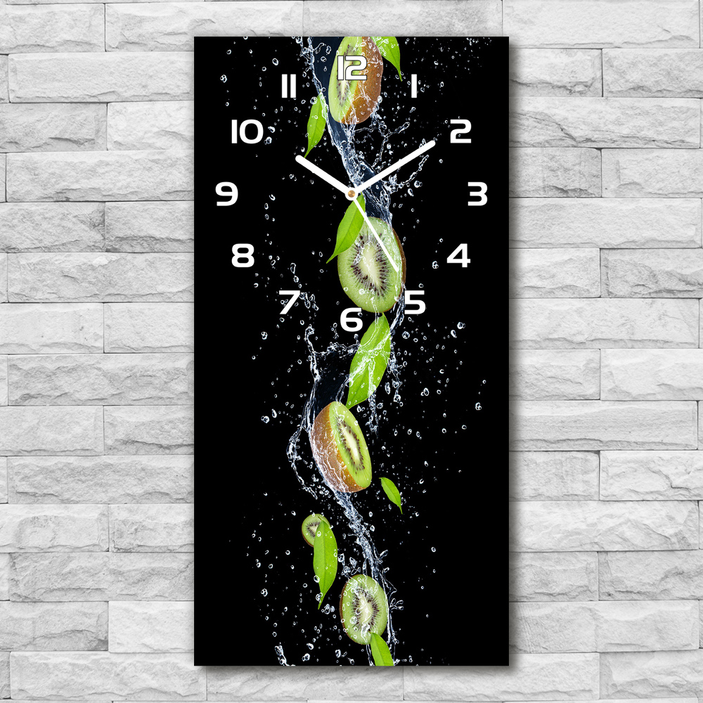 Horloge murale verticale Kiwi