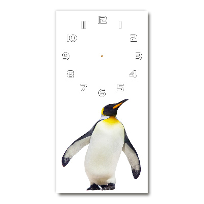 Horloge rectangulaire verticale Pingouin