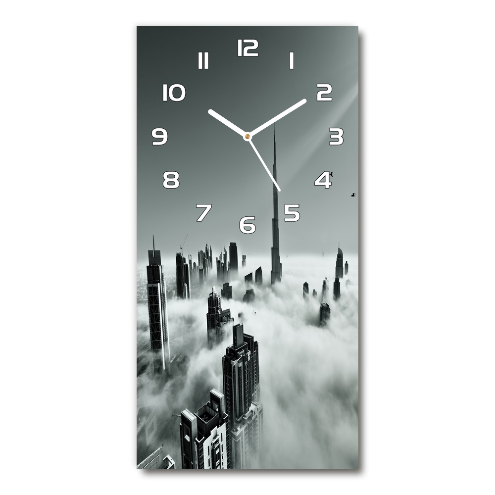 Horloge rectangulaire verticale Gratte-ciel